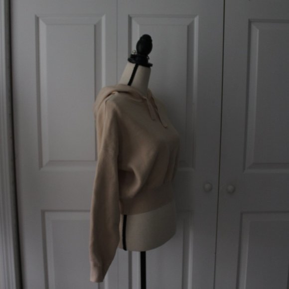 Forever 21 Beige Cropped Hoodie - Picture 7 of 9
